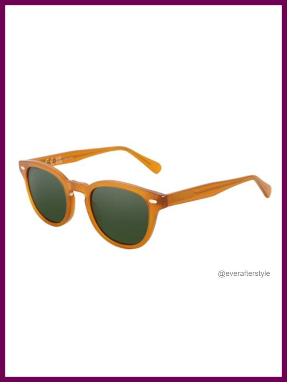 Polarized Retro Round Sunglasses UV400 Full Frame Designer Shades